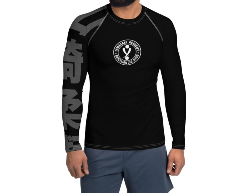 Yamasaki BLACK Rash Guard – Yamasaki Academy of Brazilian Jiu Jitsu